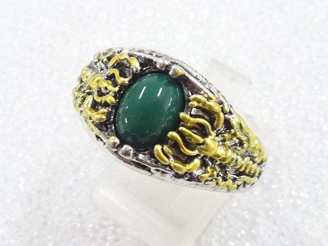 色石　指輪(25.5号)